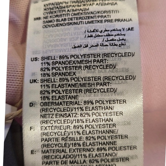 Adidas PWR MS PS Sports Bra Clear Pink Women's 3X Medium Support - Picture 10 of 12